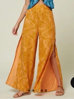 O'Neill Golden Wide-Leg Split Pants